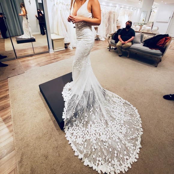 BNWT Made With Love Bridal - Georgie Lace Dress - Picture 3 of 5